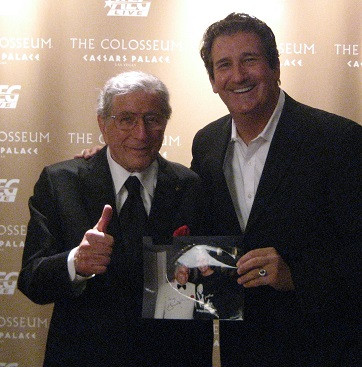 Tony Bennett and Rick small