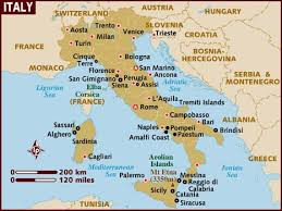 Map of Italy 3